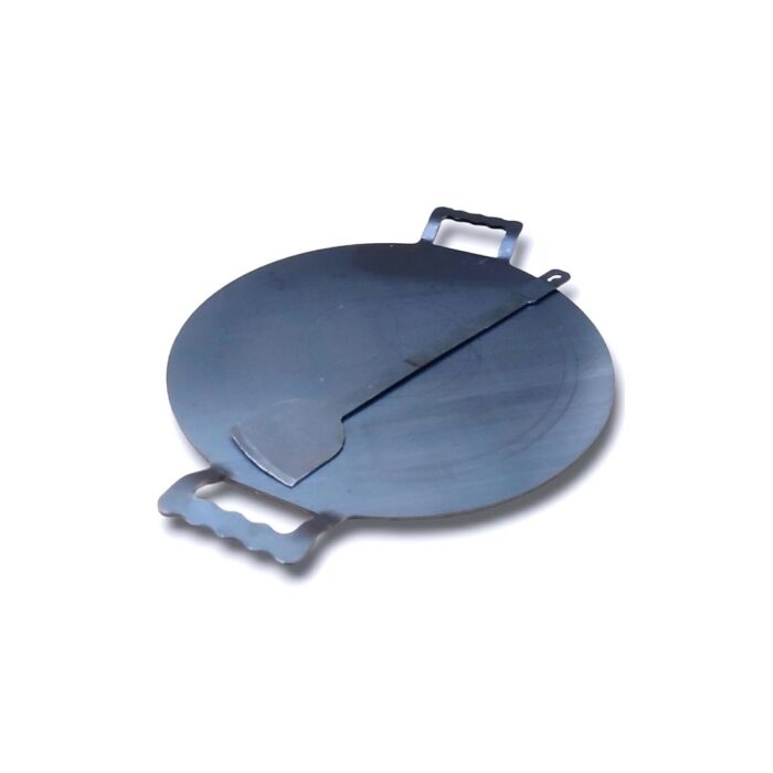 Iron Pre-seasoned Flat Fry and Dosa Tawa - Image 2