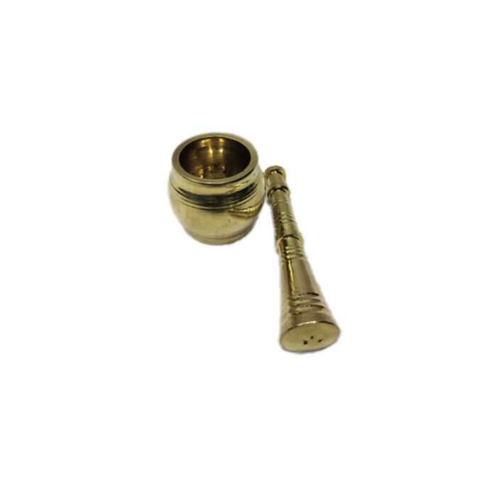 Ural Ulakkai (Brass Mortar & Pestle Set) - Image 2