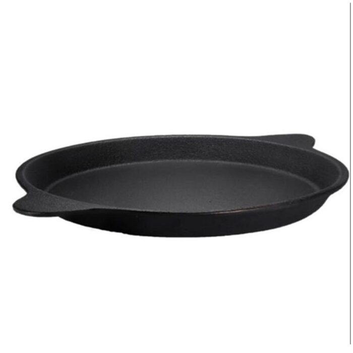 Seasoned Cast Iron Fish Fry Tawa (10 Inches) - Image 2